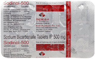 Sodinol 500 Tablet 10